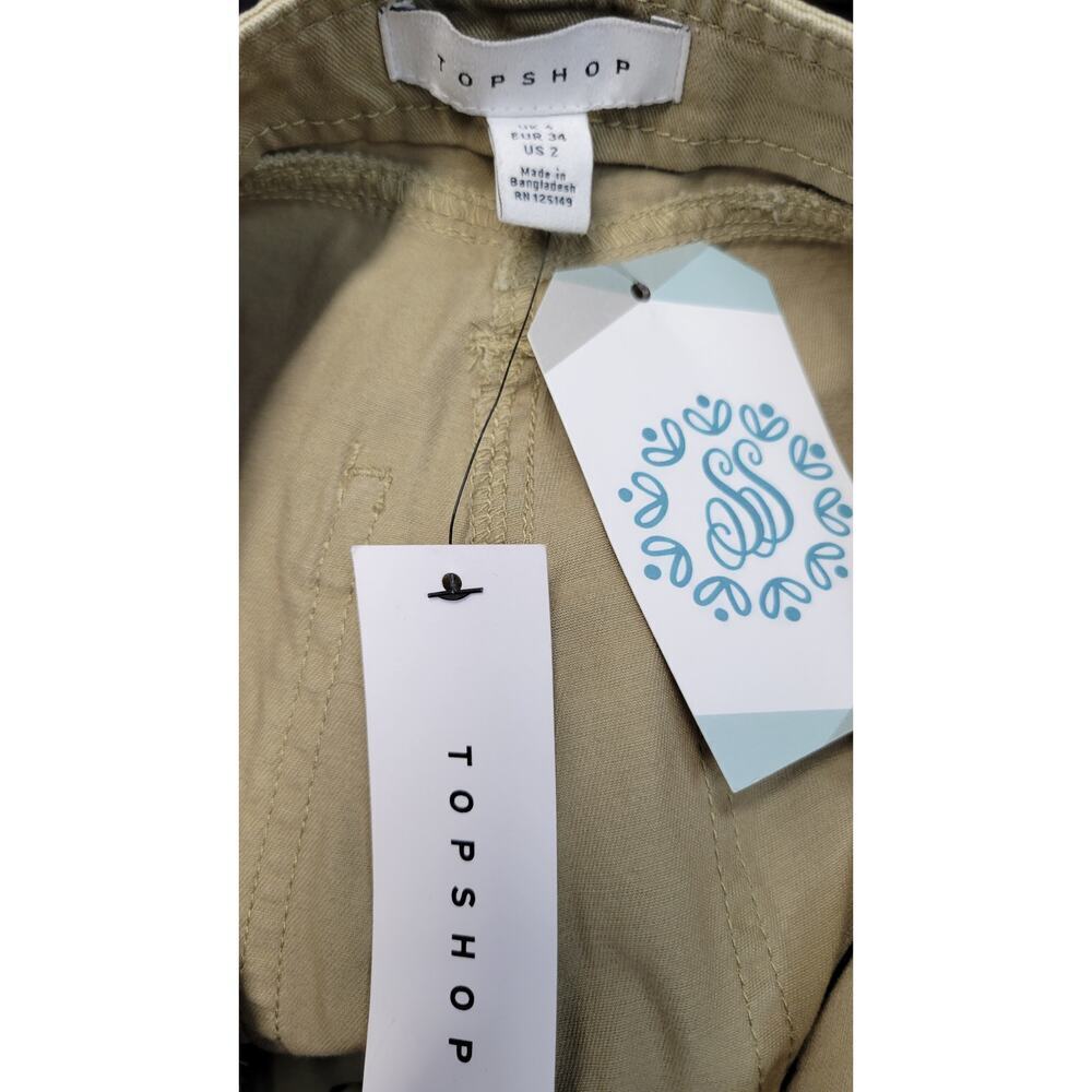 Topshop Balloon Leg Pants Jeans Size 2 New - Picture 3 of 5
